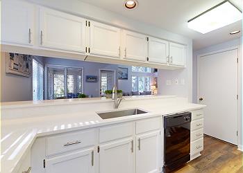Kitchen Opens to Dining Room