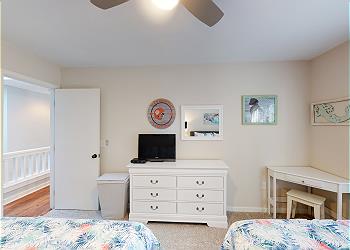 Guest Bedroom with HDTV