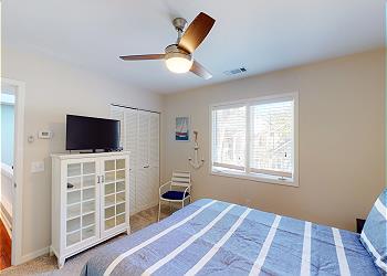 Guest Bedroom with HDTV