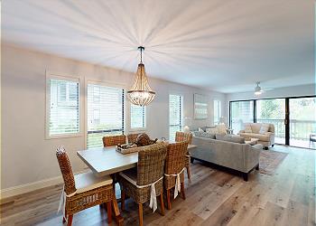 Dining and Living Room Areas