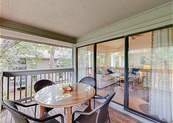 Private Balcony with Outdoor Seating
