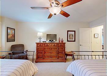 Guest Bedroom with HDTV