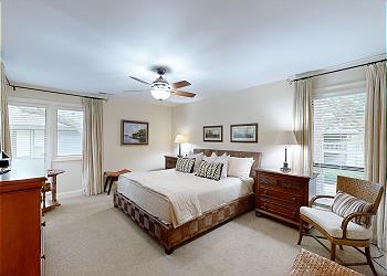Primary Bedroom with King Size Bed