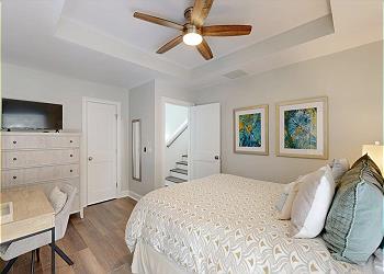 Guest Bedroom with HDTV