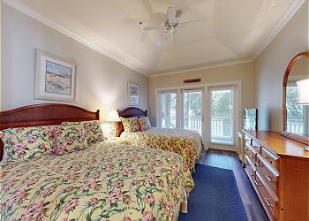 Guest Bedroom with Two Double Beds