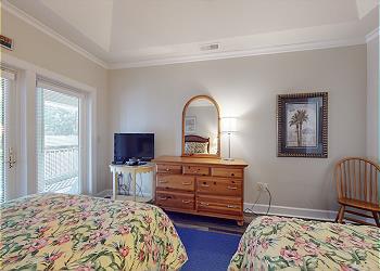 Guest Bedroom with HDTV