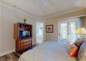 Primary Bedroom with Private Balcony