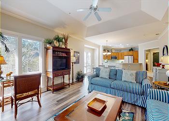 Living Room with HDTV