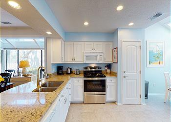 Kitchen with Granite Countertops