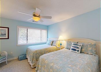 Guest Bedroom with Two Full Beds