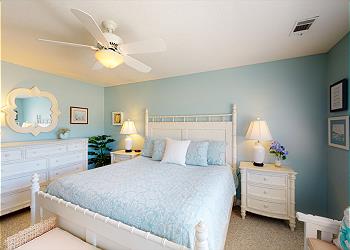 Primary Bedroom with Beach Contemporary Furniture