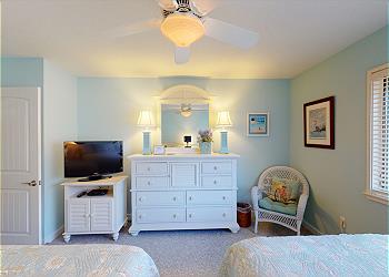 Guest Bedroom with HDTV