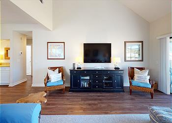 Living Room with HDTV