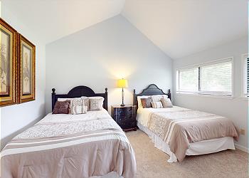 Second Floor Guest Bedroom with Views of the George Fazio Golf C