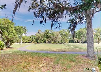 Private Patio with Views of the George Fazio Golf Course