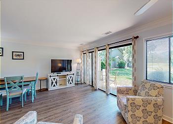 Living Room with Views of George Fazio Golf Course