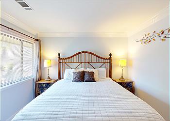 Primary Bedroom with King Size Bed