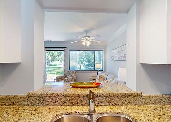 Kitchen with Views of the George Fazio Golf Course