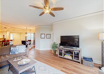 Living Room with HDTV
