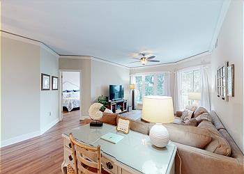 Living Room with Access to Private Balcony