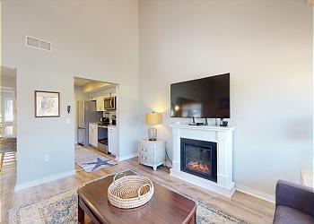Living Room with HDTV
