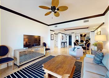 Living Room with HDTV