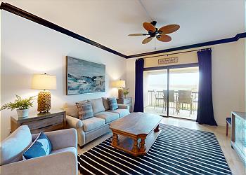 Living Room with Access to Private Balcony