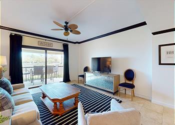 Living Room with Views of the Broad Creek