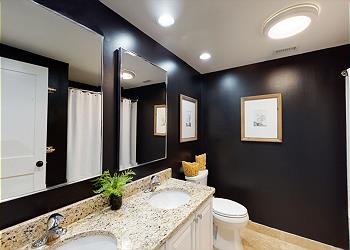 Master Bathroom with Tub and Shower Combination