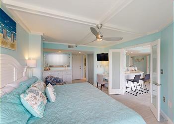 Primary Bedroom with HDTV