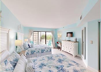 Guest Bedroom with HDTV