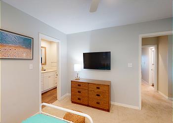 Guest Bedroom with HDTV
