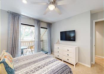 Guest Bedroom with HDTV