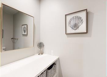 Primary Bathroom Vanity with Seating