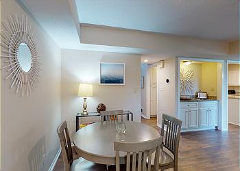 Card Table off Living Area