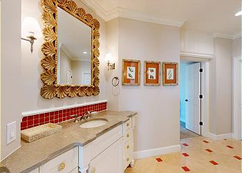 Primary Bathroom with Dual Vanity
