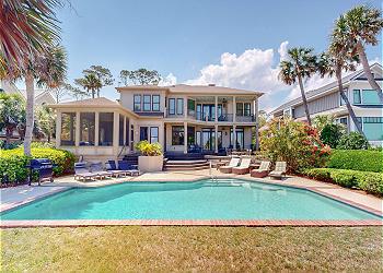 Rear View of Home