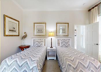 First Floor Guest Bedroom with Twin Beds