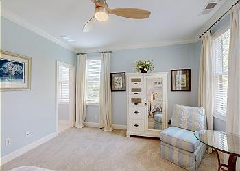 Guest Bedroom with Seating Area
