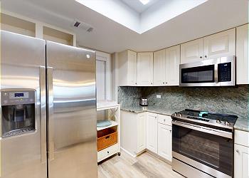 Kitchen with Stainless Steel Appliances