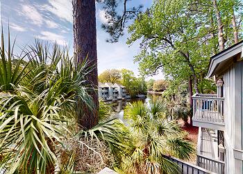View of the 11-mile Lagoon System from Private Balcony