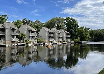 View of the 11-mile Lagoon from Private Deck