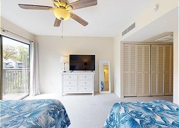 Guest Bedroom with HDTV