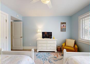 Guest Bedroom with HDTV