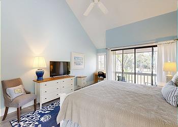 Primary Bedroom with Private Balcony