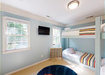 Guest Bedroom with HDTV