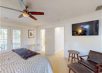 Primary Bedroom with Private Walk-out Balcony