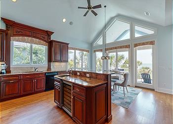 Kitchen with Views of the Atlantic Ocean