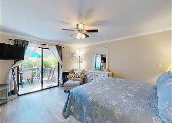 Primary Bedroom with HDTV