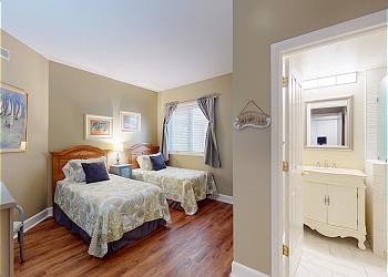 Guest Bedroom with Two Twin Size Beds